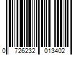 Barcode Image for UPC code 0726232013402