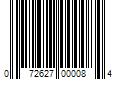 Barcode Image for UPC code 072627000084