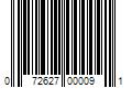 Barcode Image for UPC code 072627000091