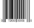 Barcode Image for UPC code 072630000088