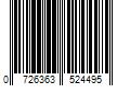 Barcode Image for UPC code 0726363524495