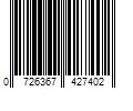 Barcode Image for UPC code 0726367427402