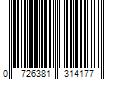 Barcode Image for UPC code 0726381314177