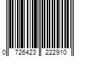 Barcode Image for UPC code 0726423222910