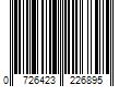 Barcode Image for UPC code 0726423226895