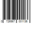 Barcode Image for UPC code 0726567001136