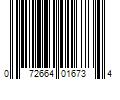 Barcode Image for UPC code 072664016734