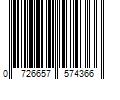 Barcode Image for UPC code 0726657574366