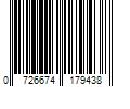 Barcode Image for UPC code 0726674179438