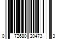 Barcode Image for UPC code 072680204733