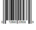 Barcode Image for UPC code 072680205389