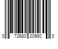 Barcode Image for UPC code 072680205600