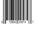 Barcode Image for UPC code 072680205747