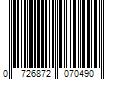 Barcode Image for UPC code 0726872070490