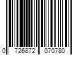 Barcode Image for UPC code 0726872070780