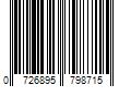 Barcode Image for UPC code 0726895798715