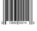 Barcode Image for UPC code 072693000148