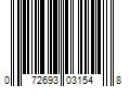 Barcode Image for UPC code 072693031548