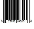 Barcode Image for UPC code 072693045156