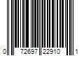 Barcode Image for UPC code 072697229101