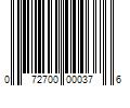 Barcode Image for UPC code 072700000376