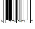 Barcode Image for UPC code 072700001717