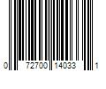 Barcode Image for UPC code 072700140331