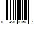 Barcode Image for UPC code 072709000131