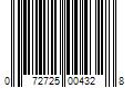 Barcode Image for UPC code 072725004328