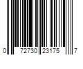 Barcode Image for UPC code 072730231757