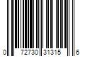 Barcode Image for UPC code 072730313156