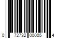 Barcode Image for UPC code 072732000054