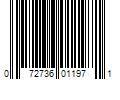 Barcode Image for UPC code 072736011971