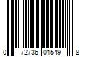 Barcode Image for UPC code 072736015498