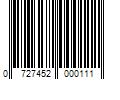 Barcode Image for UPC code 0727452000111