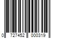 Barcode Image for UPC code 0727452000319