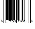 Barcode Image for UPC code 072745834578