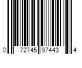 Barcode Image for UPC code 072745974434