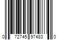 Barcode Image for UPC code 072745974830