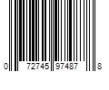 Barcode Image for UPC code 072745974878