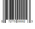 Barcode Image for UPC code 072770000023