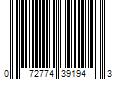 Barcode Image for UPC code 072774391943