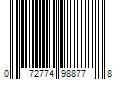 Barcode Image for UPC code 072774988778