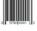 Barcode Image for UPC code 072780000013