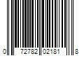 Barcode Image for UPC code 072782021818