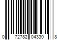 Barcode Image for UPC code 072782043308