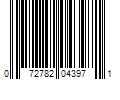 Barcode Image for UPC code 072782043971