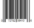 Barcode Image for UPC code 072782054106