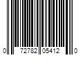 Barcode Image for UPC code 072782054120