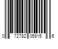 Barcode Image for UPC code 072782059156